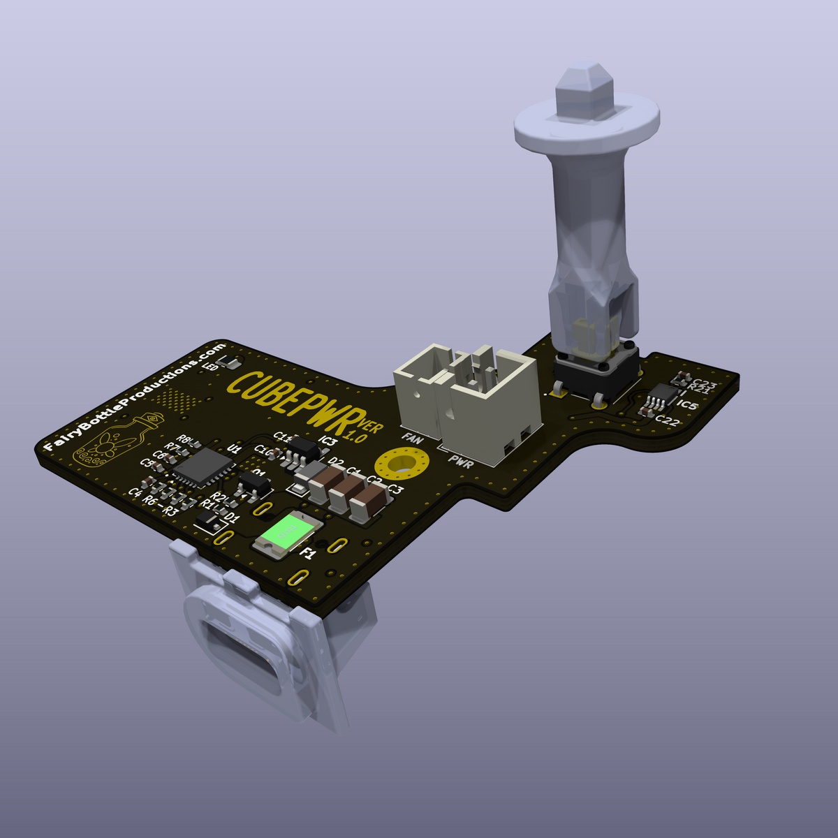 CubePWR – USB-C Power Board for Nintendo GameCube