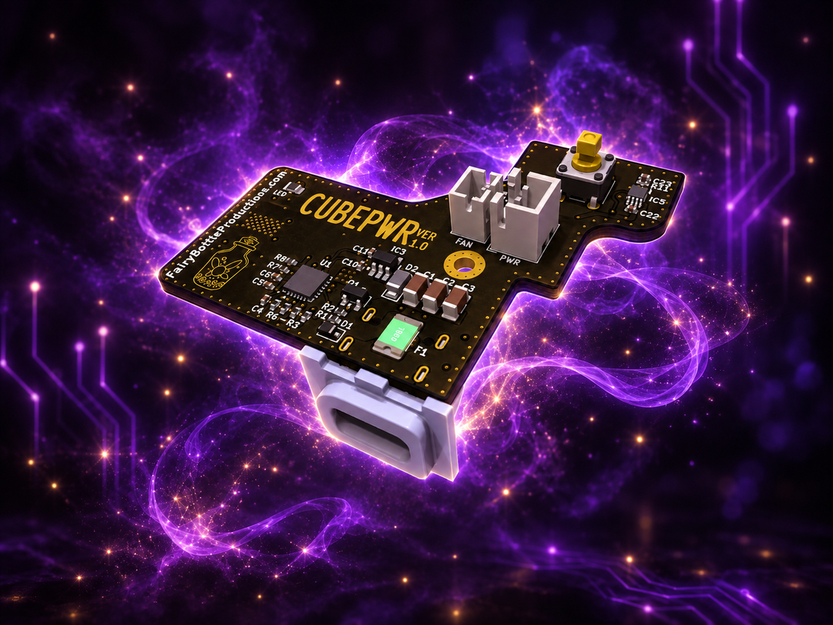 CubePWR – USB-C Power Board for Nintendo GameCube